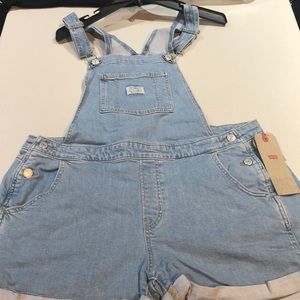New Levi’s Plus Shortall Short Fused Scarf Size 16
